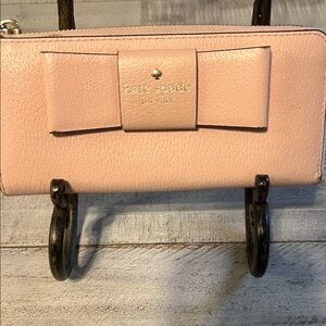 Kate Spade Blush Bow Wallet